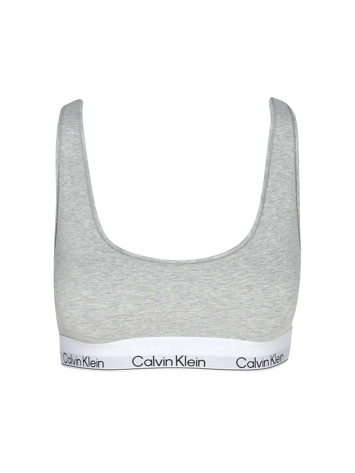 CALVIN KLEIN | Bustier black | hellgrau